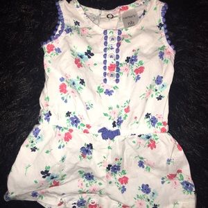 Carter’s • Floral Romper